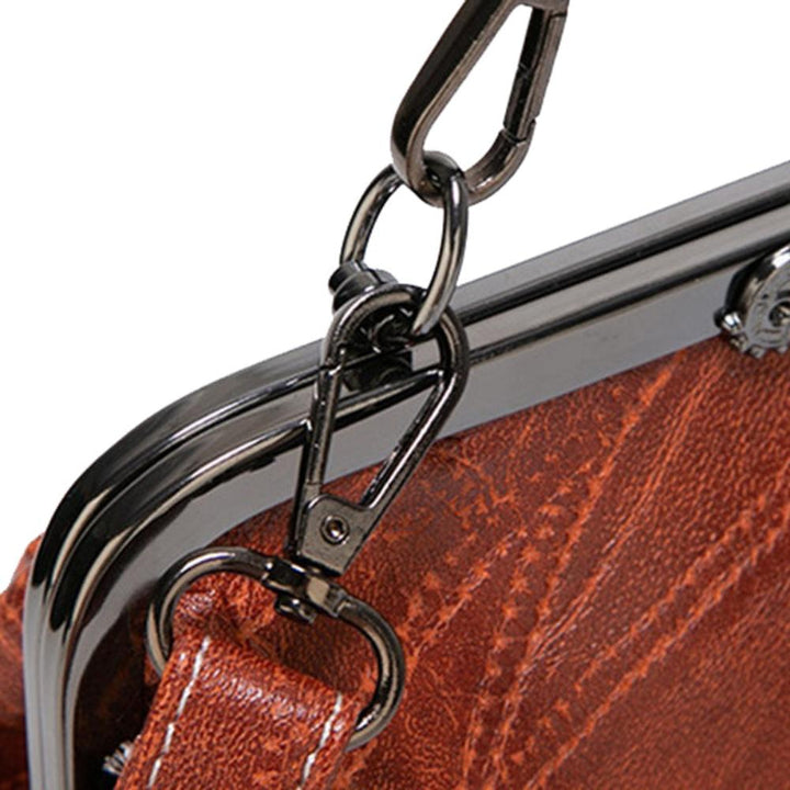 Mila | Sac vintage intemporel avec élégant fermoir à rabat