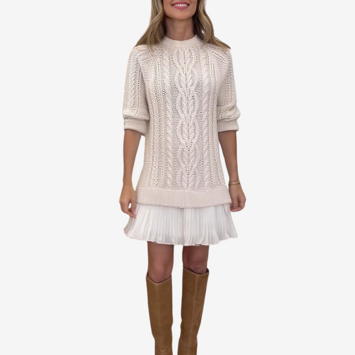 Gaëlle™ Robe Pull en Maille