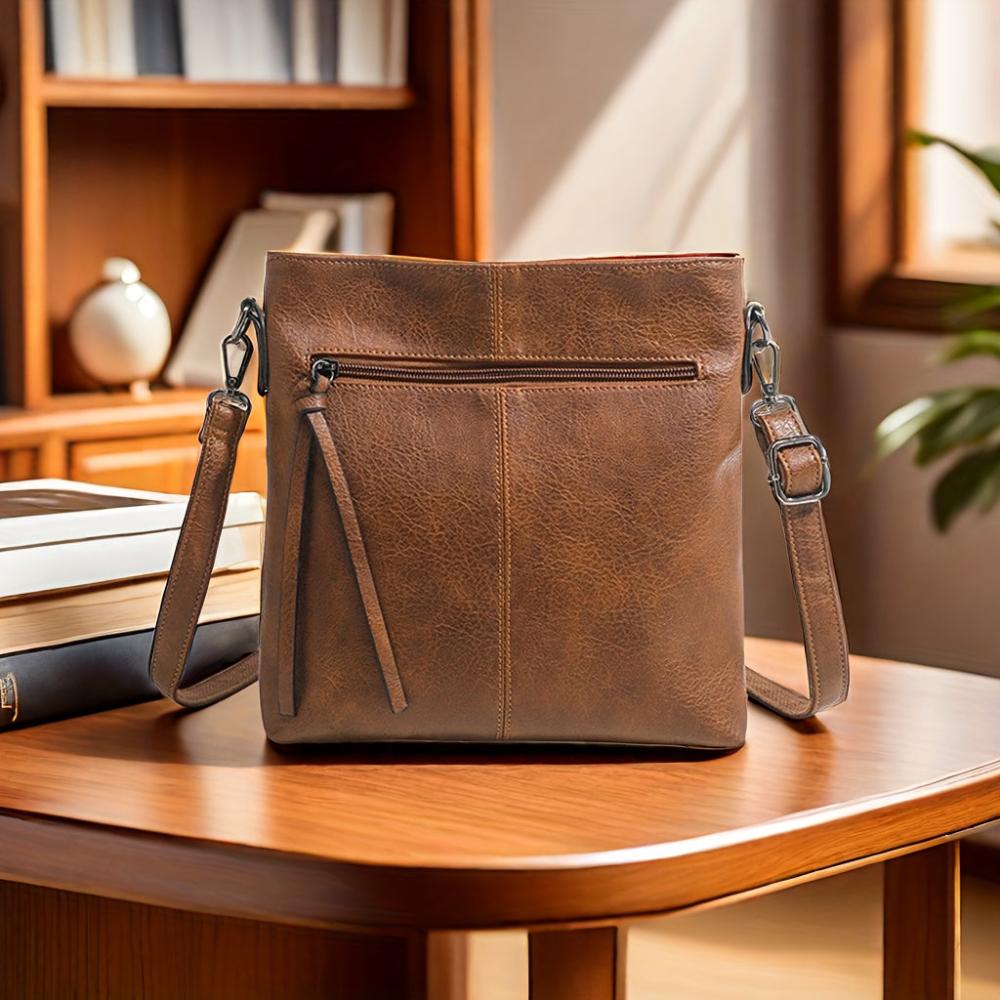 Lina | Sac à bandoulière vintage à motif échiquier