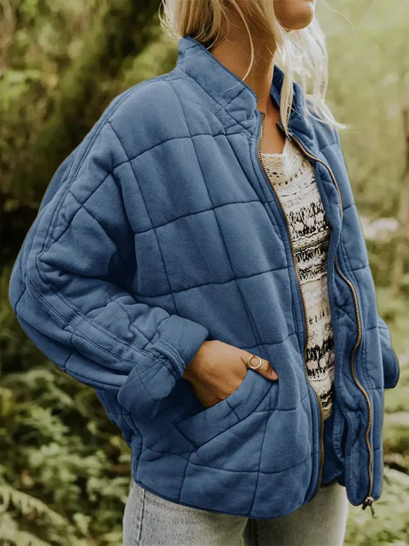 Josiane | Veste doublée au look oversized élégant