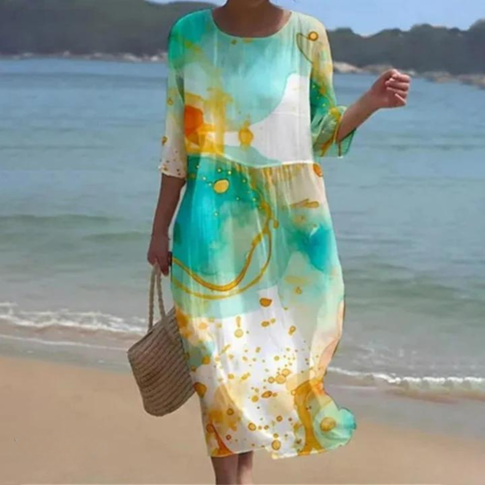 Vilma | Elegant Tummy-Flattering Dress