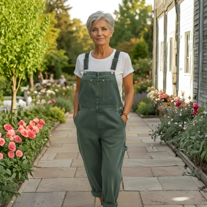 SAYLOR | Relaxed Fit soft Cotton feel Overalls