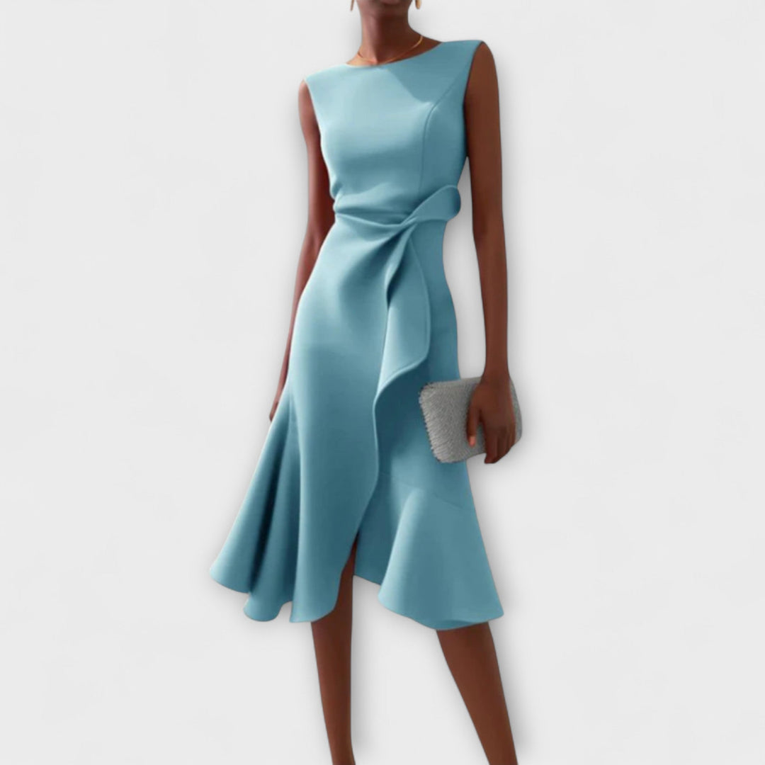 Ariana - Pleated Midi Dress