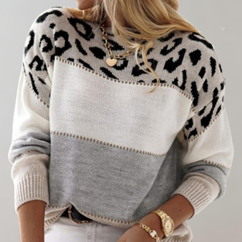 Pull Léopard Élégance