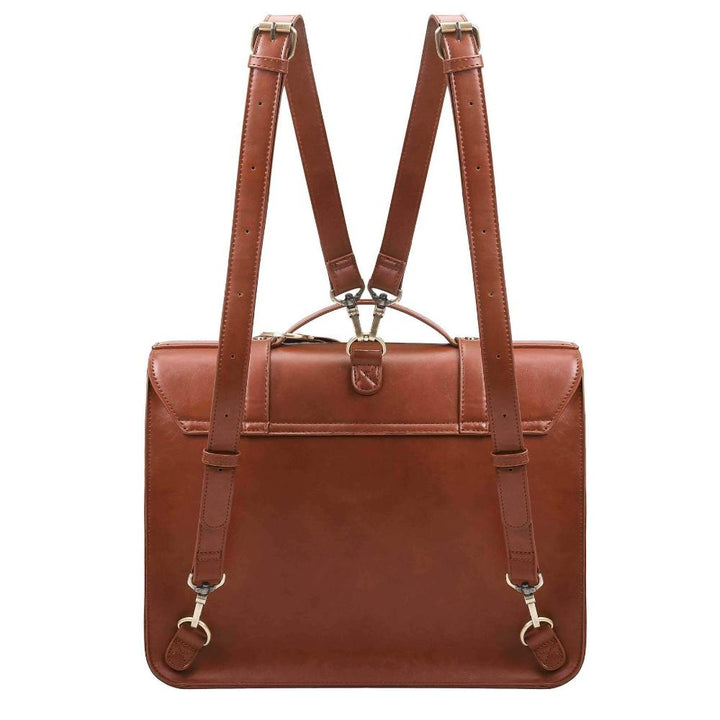 Knoten | Sac Retro Twist en Bleu-Rose