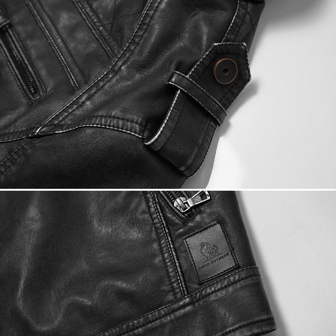 Veste en Cuir Engine