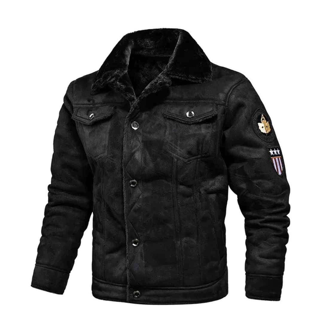 Noxar™ | Veste en Cuir Chaude et Polyvalente