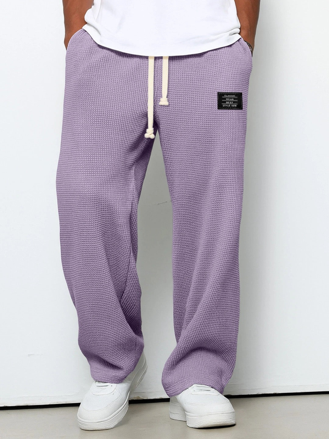 Nino | Comfortable Men's Loose-Fit Trousers with Adjustable Waist
