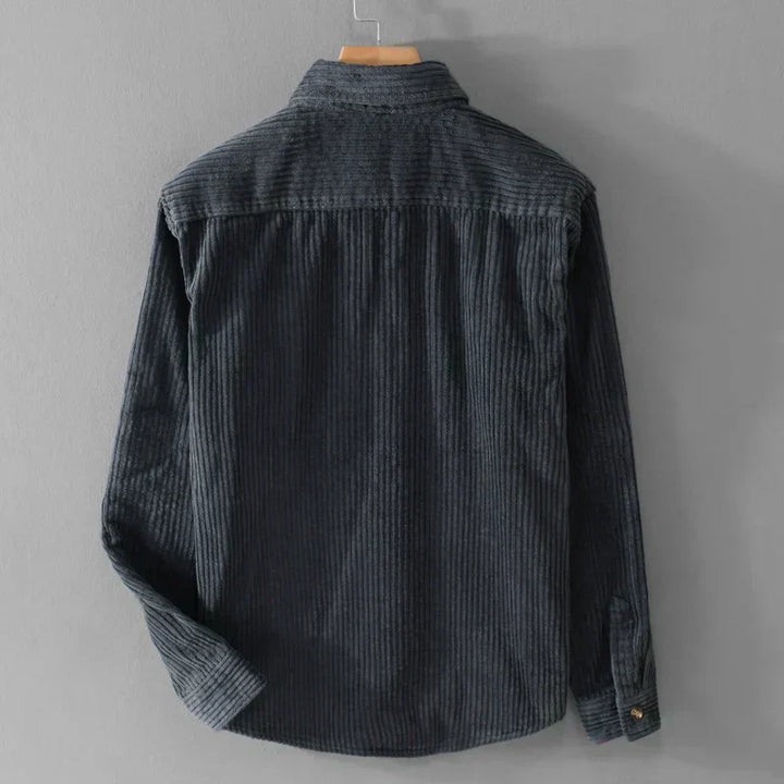 Chemise en velours côtelé