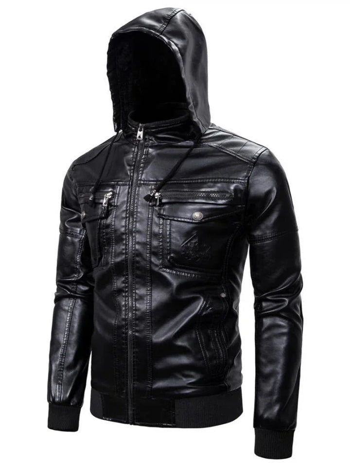 Veste en Cuir de Luxe