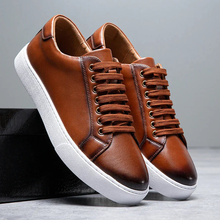 Bellini | Baskets en Cuir Italien