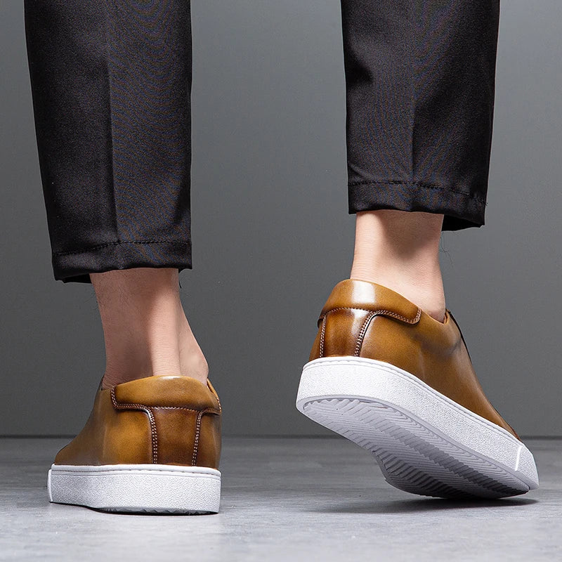 Bellini | Baskets en Cuir Italien