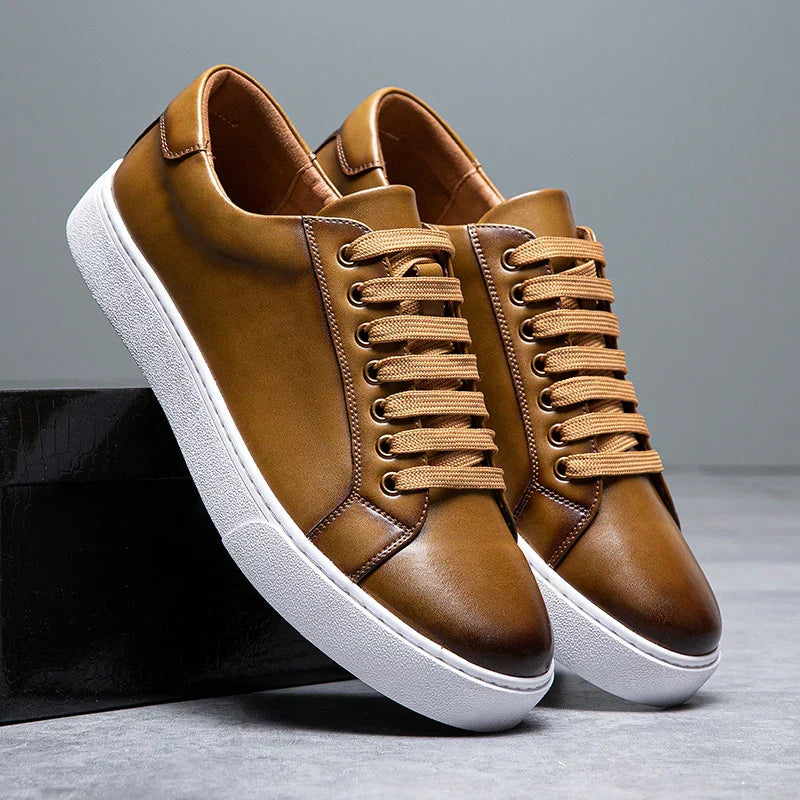 Bellini | Baskets en Cuir Italien