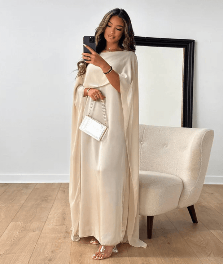 Tayna – Draped Sleeve Abaya