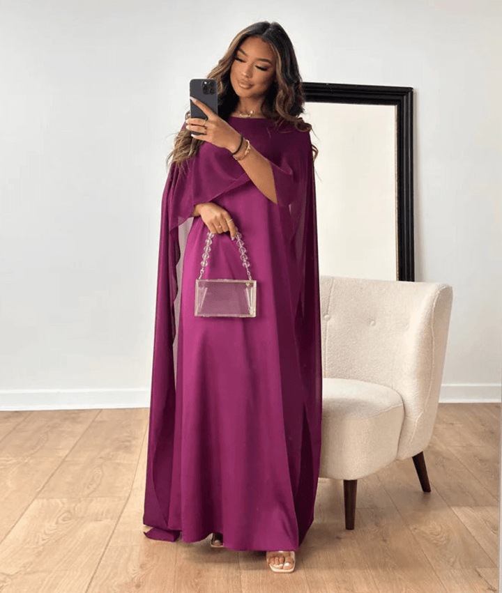 Tayna – Draped Sleeve Abaya