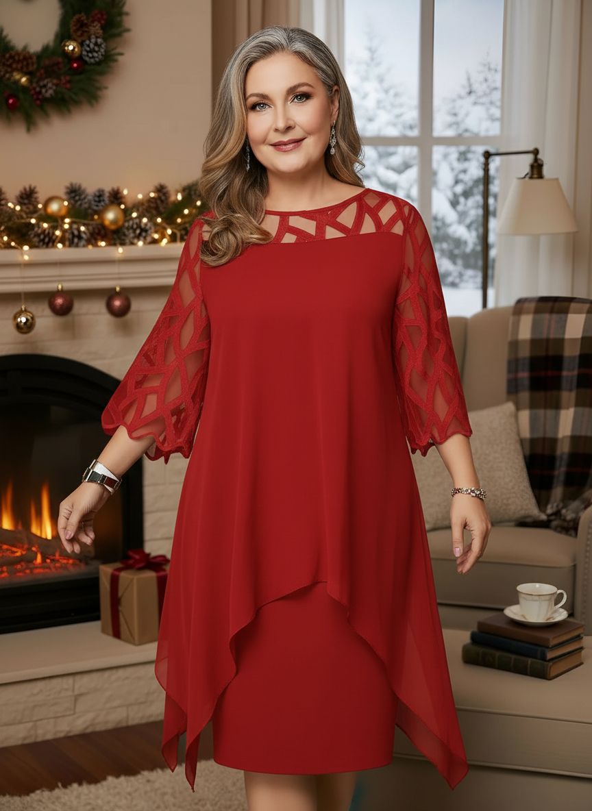 Isolde Lace Elegance Dress