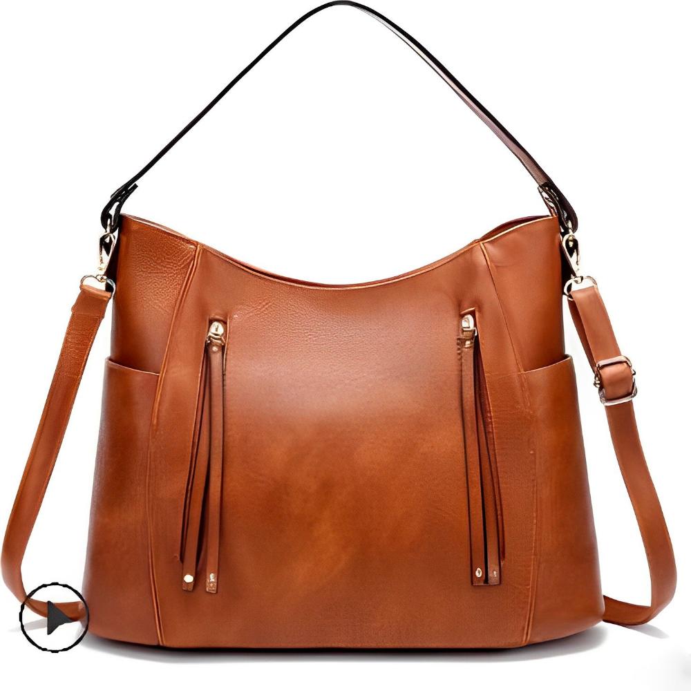 Tessa | Sac à bandoulière vintage au design classique et intemporel