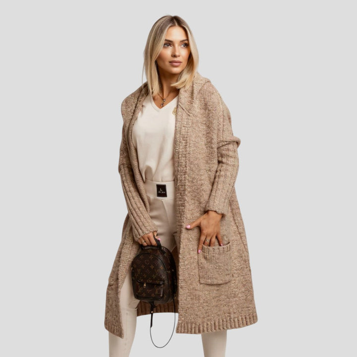 Avencea | Veste longue en tricot