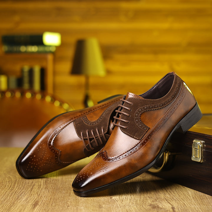 Luciano | Chaussures Élégantes en Cuir Italien