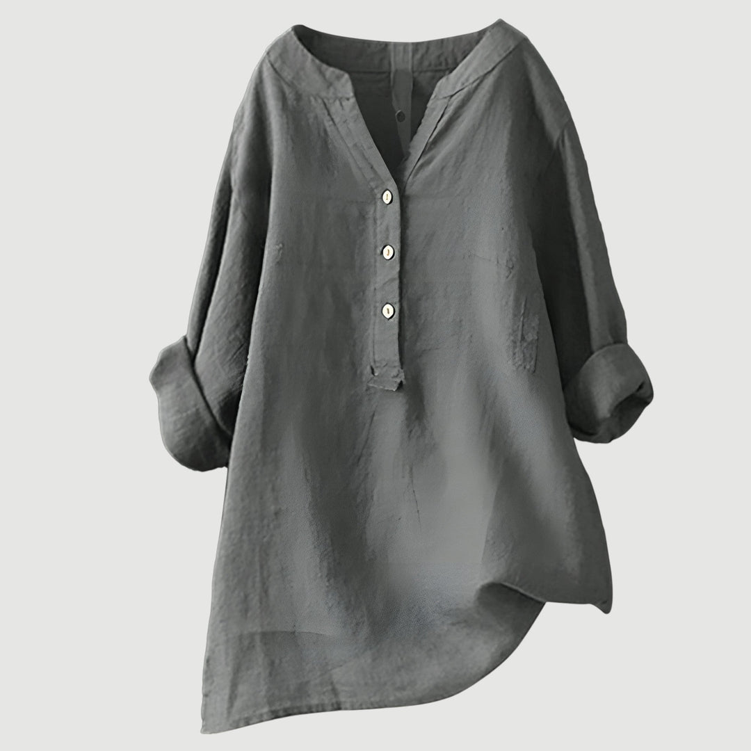 Freja™ – Chemise légère et confortable avec des boutons