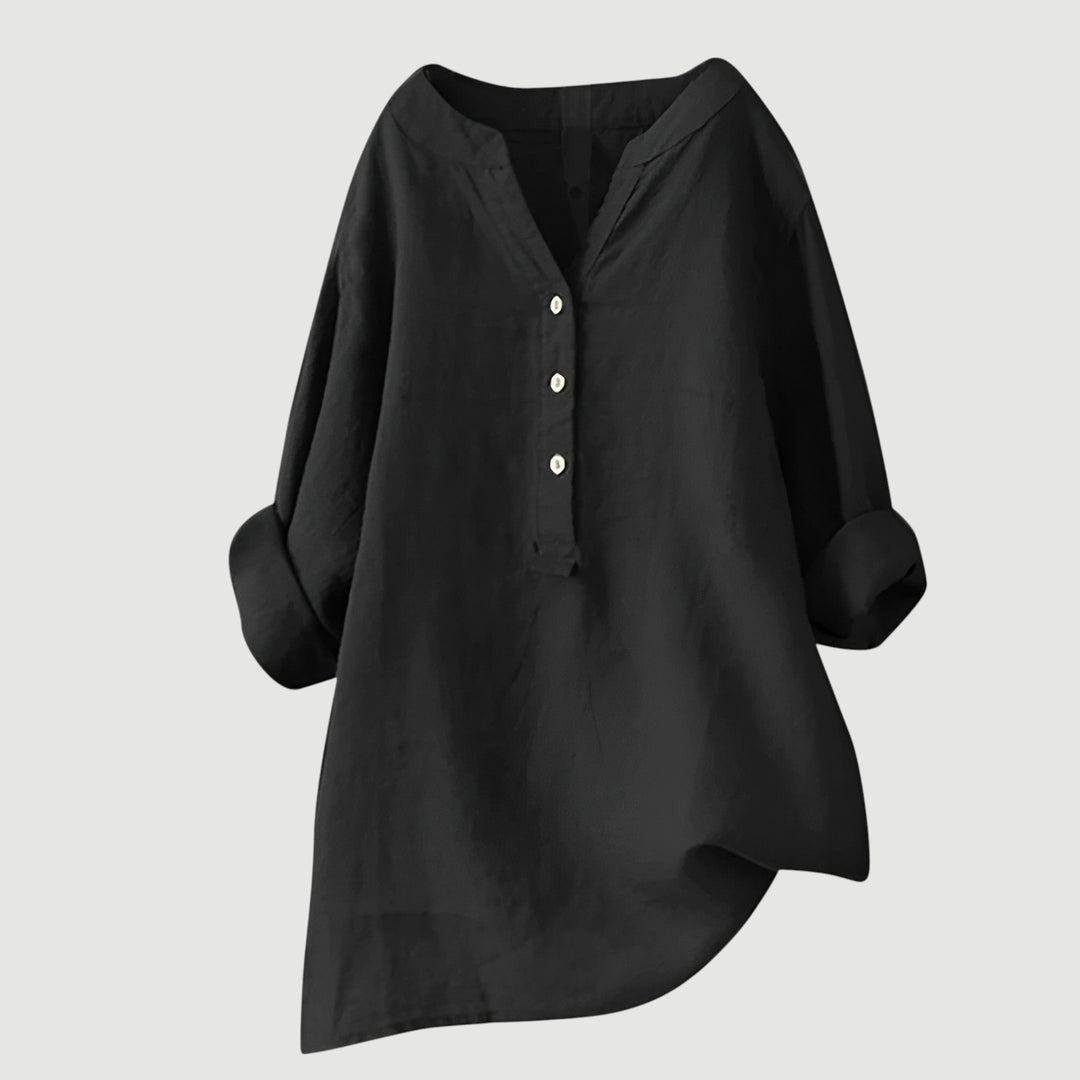 Freja™ – Chemise légère et confortable avec des boutons