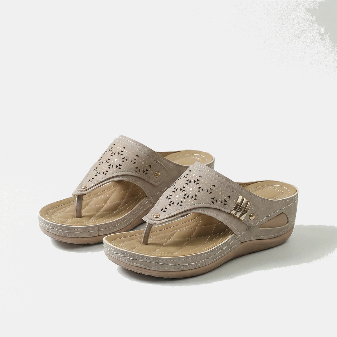 Élodie - Wedge toe sandals for women