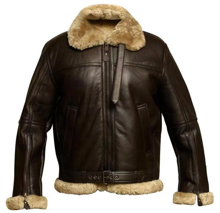 Fletcher™ | Veste en cuir d'agneau premium