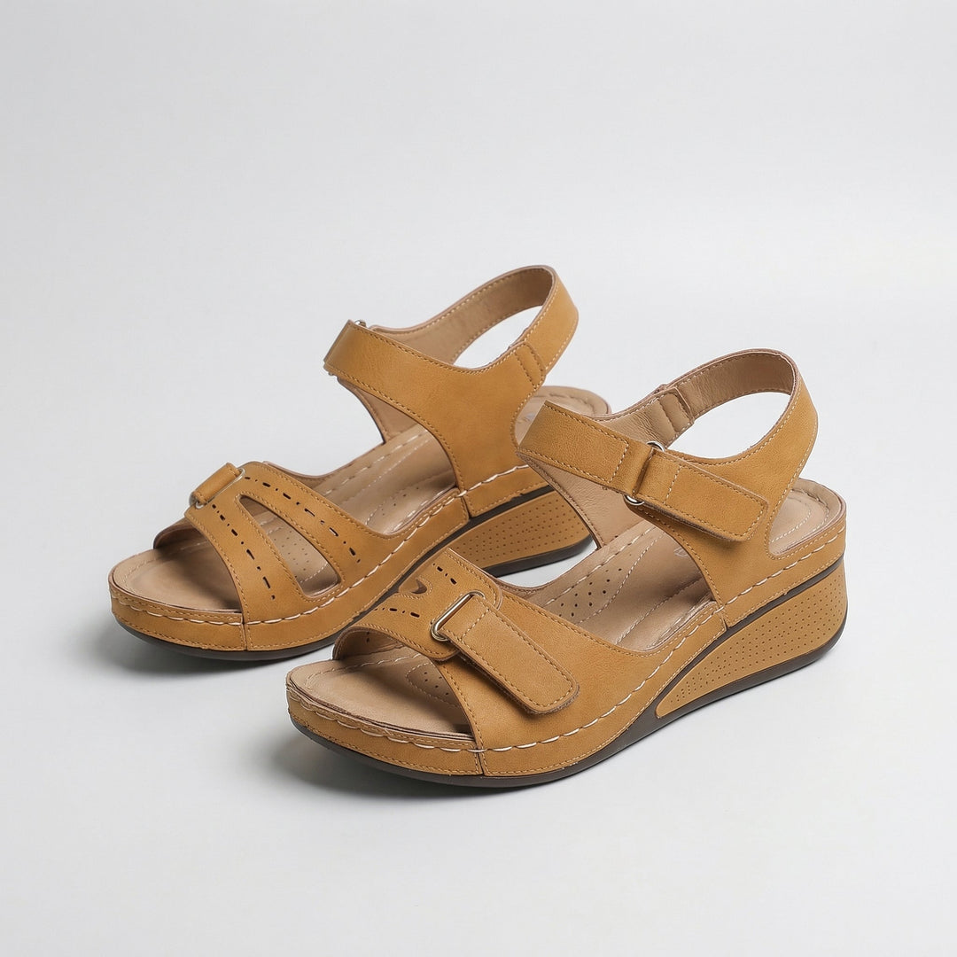Sandy - Comfortable orthopedic wedge sandals