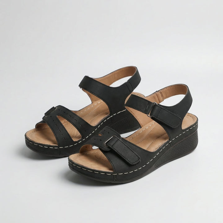 Sandy - Comfortable orthopedic wedge sandals