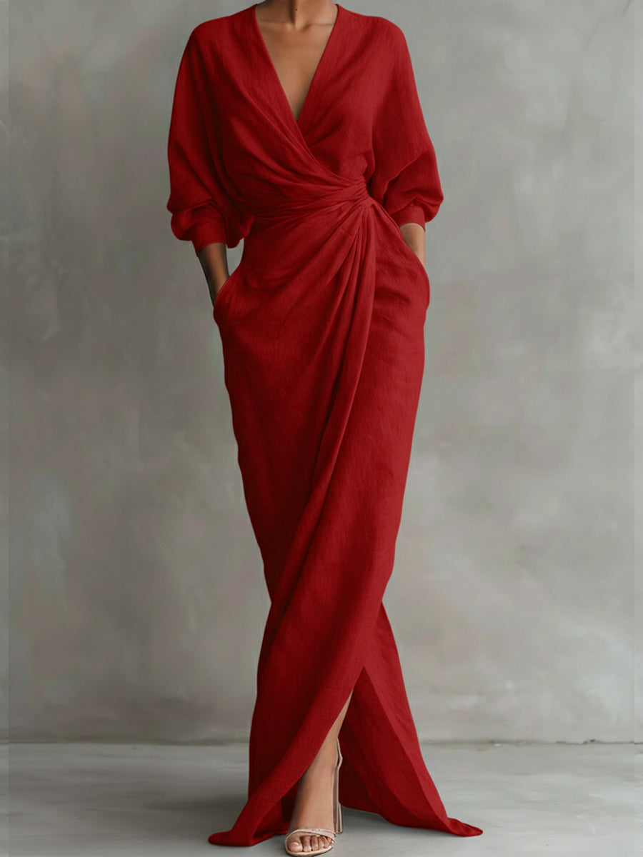 Avalyn™ | Elegant Wrap Dress