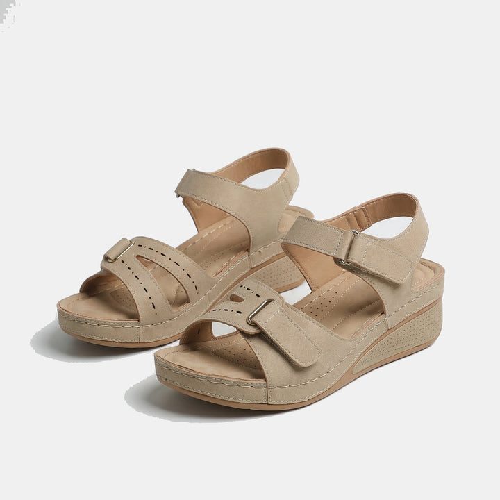 Sandy - Comfortable orthopedic wedge sandals