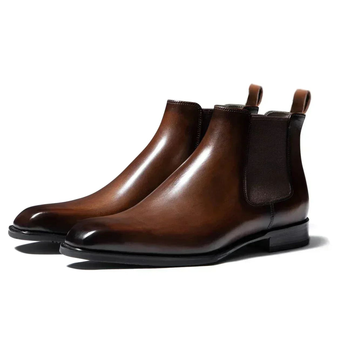Pio | Bottines Chelsea en Cuir Italien