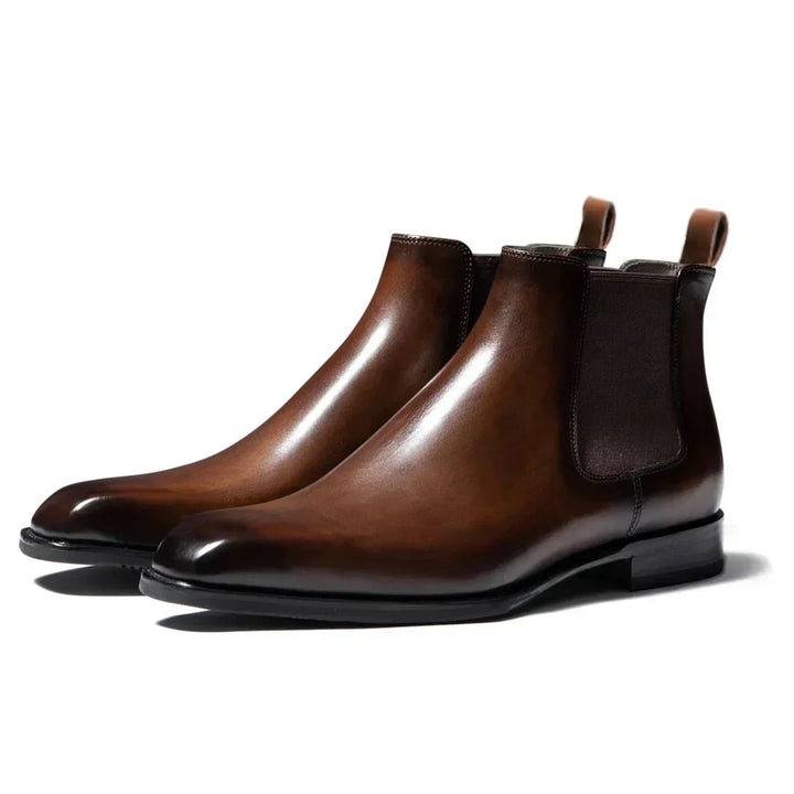 Pio | Bottines Chelsea en Cuir Italien