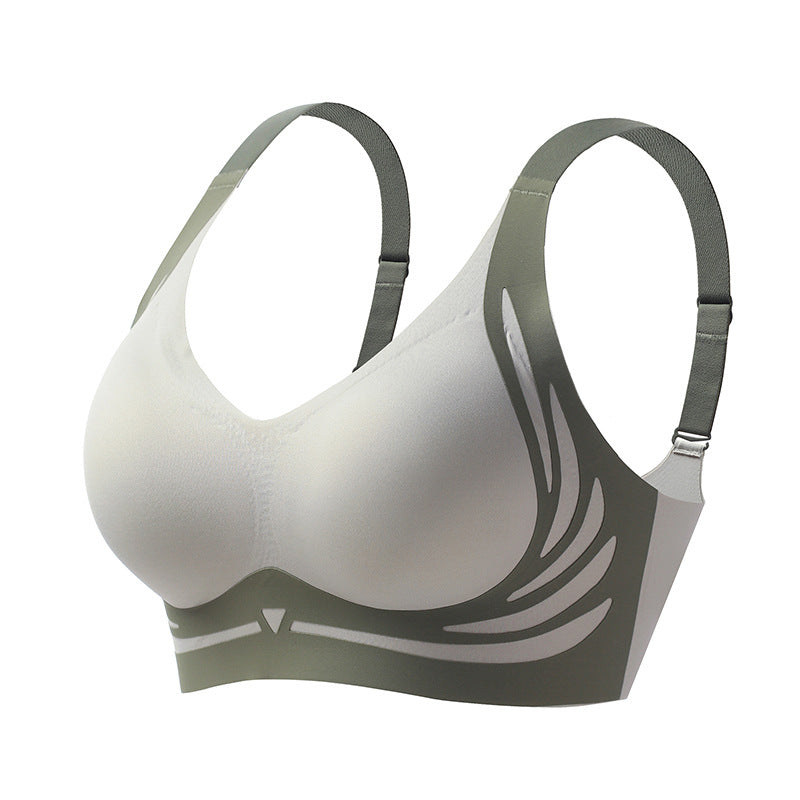 Soutien-gorge push-up sans fil anti-affaissement