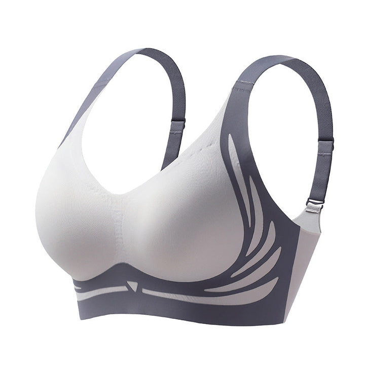 Soutien-gorge push-up sans fil anti-affaissement