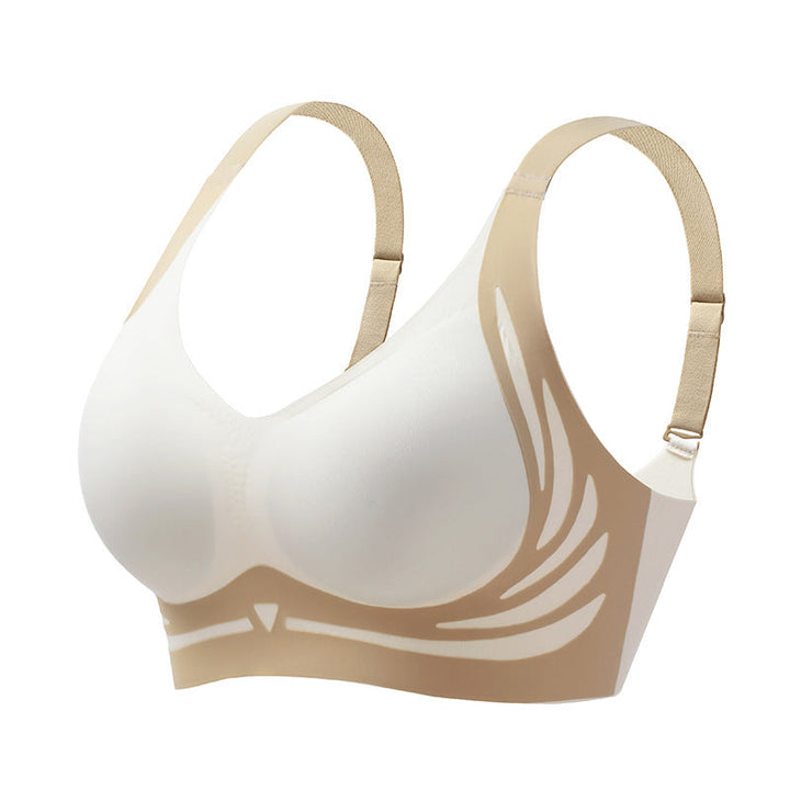 Soutien-gorge push-up sans fil anti-affaissement