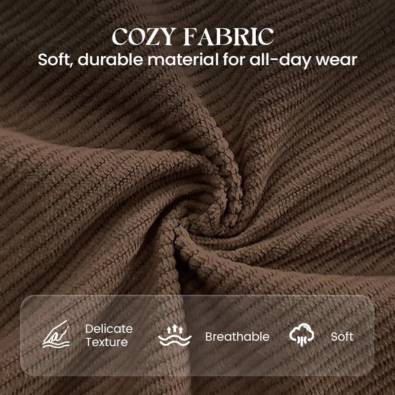 Pantalon ample à cordon et poches