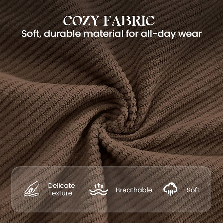 Pantalon ample à cordon et poches