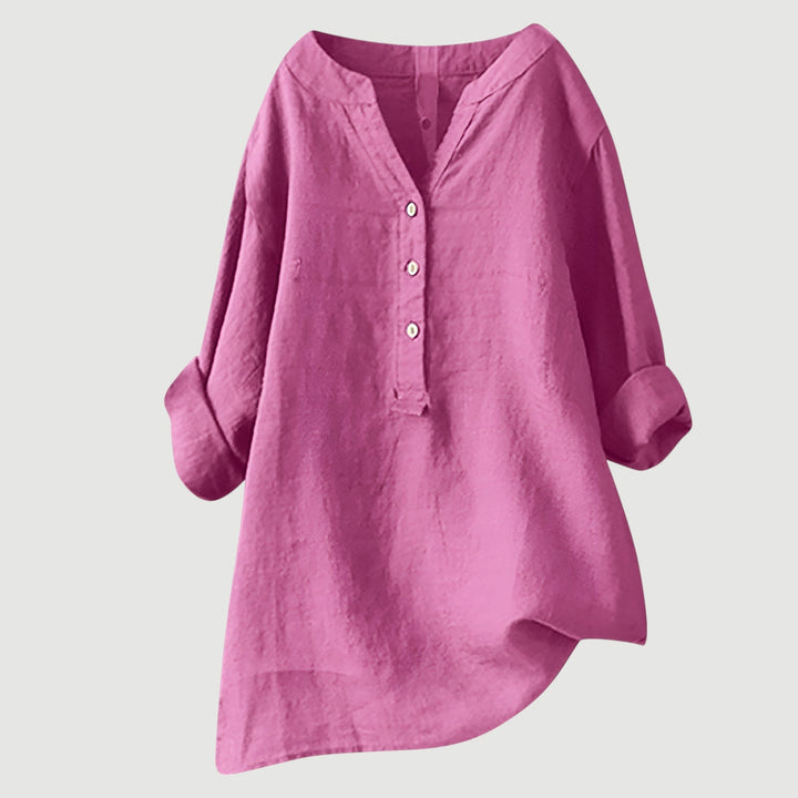 Freja™ – Chemise légère et confortable avec des boutons